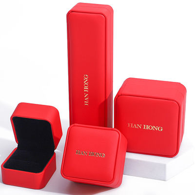 Custom Luxury Velvet Jewelry Packaging Box for Necklace and Bracelet Storage from Hanhong