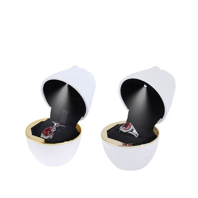 White LED Light Jewelry Packaging Box for Necklace Ring and Bracelet 2022 Rose Design