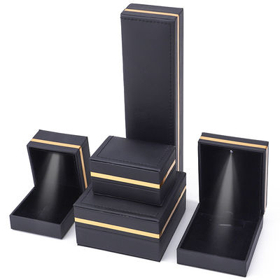Black Jewelry Box LED Light for Bracelet Deluxe with Customized Size and Newest Style