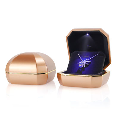 LED Jewelry Box Hanhong Round White Light Luxury Bulb Packaging for Customized Size