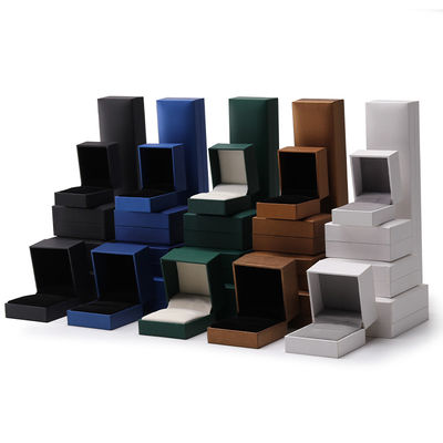 Luxury Handmade Custom Jewelry Boxes With Logo For Earrings Necklace Rings