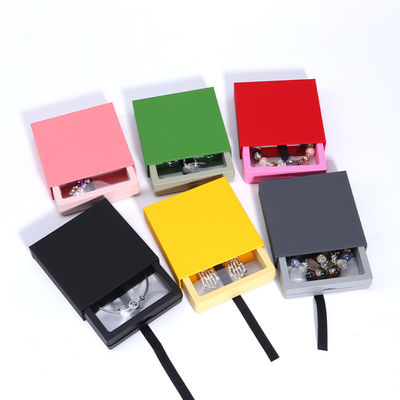 jewelry display cases Customized Color Drawer Storage Box For Rings And Earrings