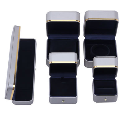 Embossing Logo Hanhong Custom Leather Jewelry Box for Grade Bracelet Necklace Watch