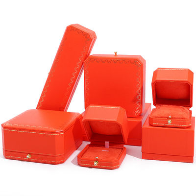 Customized Color Cardboard Paper Jewelry Box For Bracelet Earrings Necklace Ring