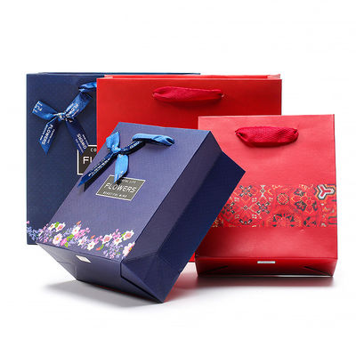 Spacious Space Hard Cardboard Paper Tote Bag for Jewelry Box Gift Packaging