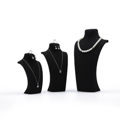 High End Jewellery Mannequin Custom black Jewelry Stand Display Jewelry Mannequin
