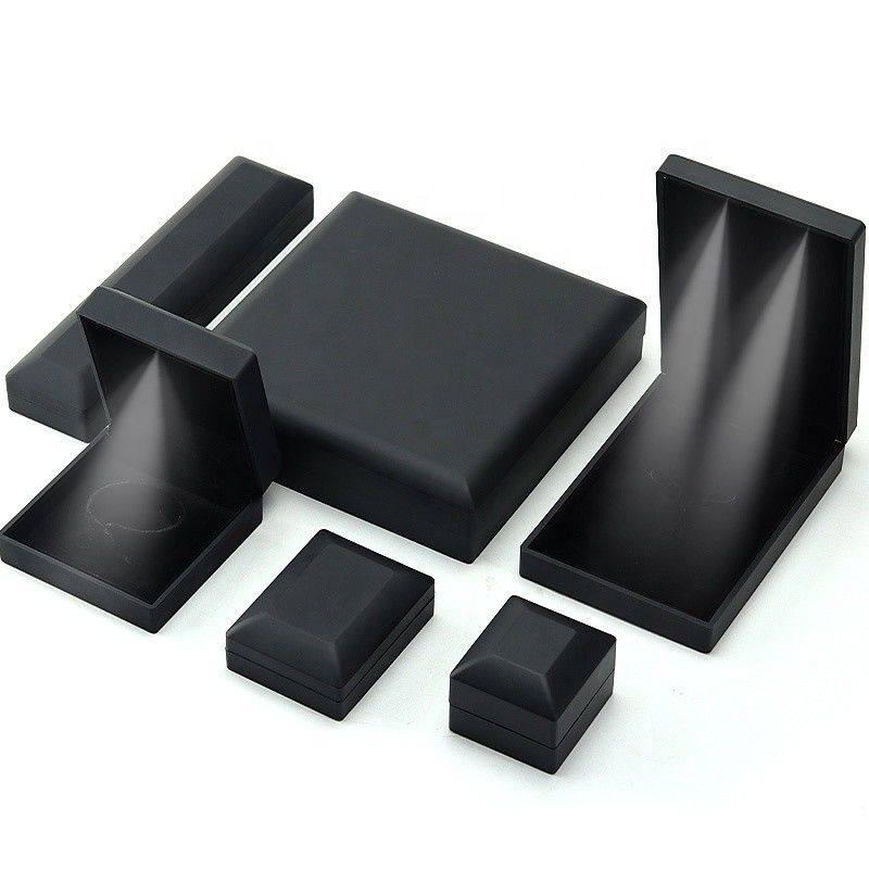 Led Jewellery Box Packaging Necklace Bracelet Ring Jewelry Box