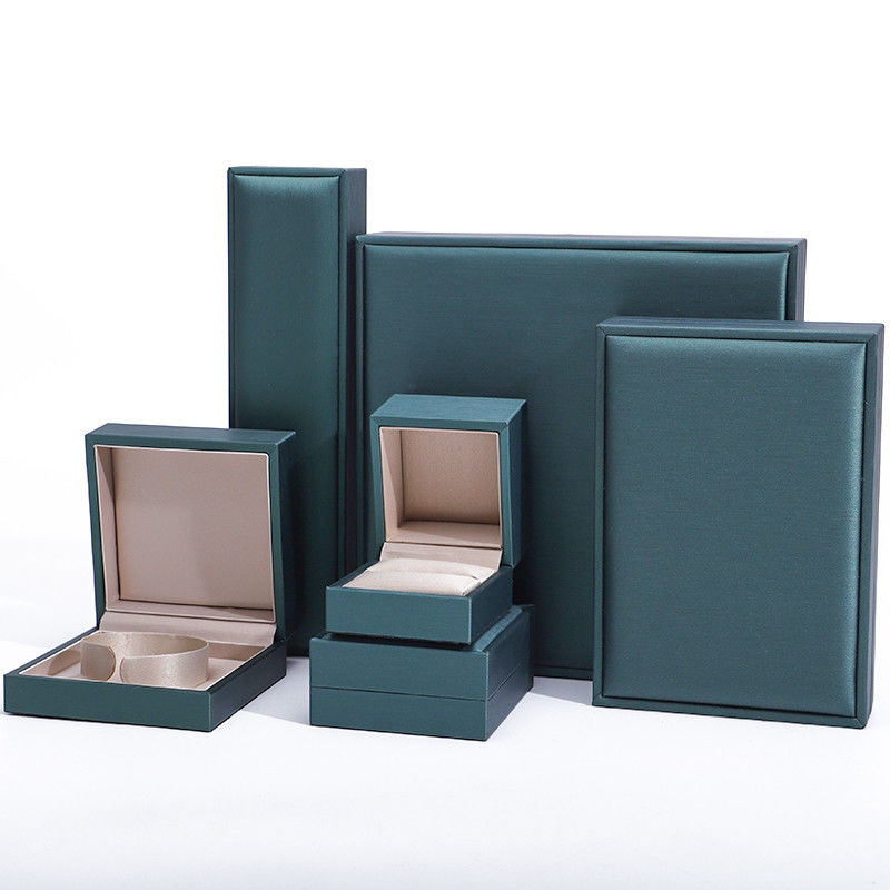 Double Layer Pu Leather Jewelry Box , Jewelry Storage Case Abrasion Proof Customizable