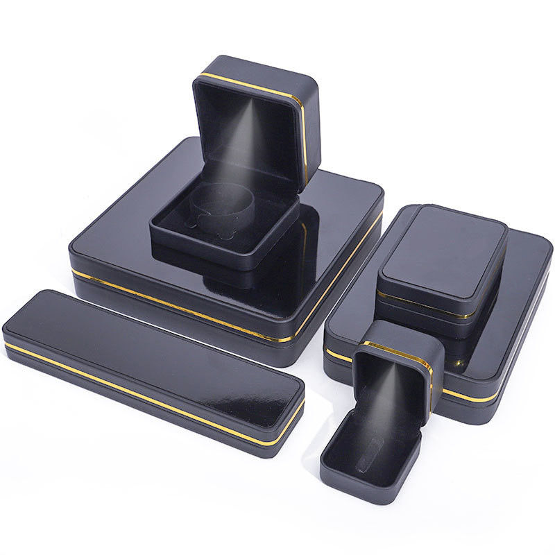 Newest Style Custom Logo Velvet Jewelry Box for Earrings Bracelets and Necklaces