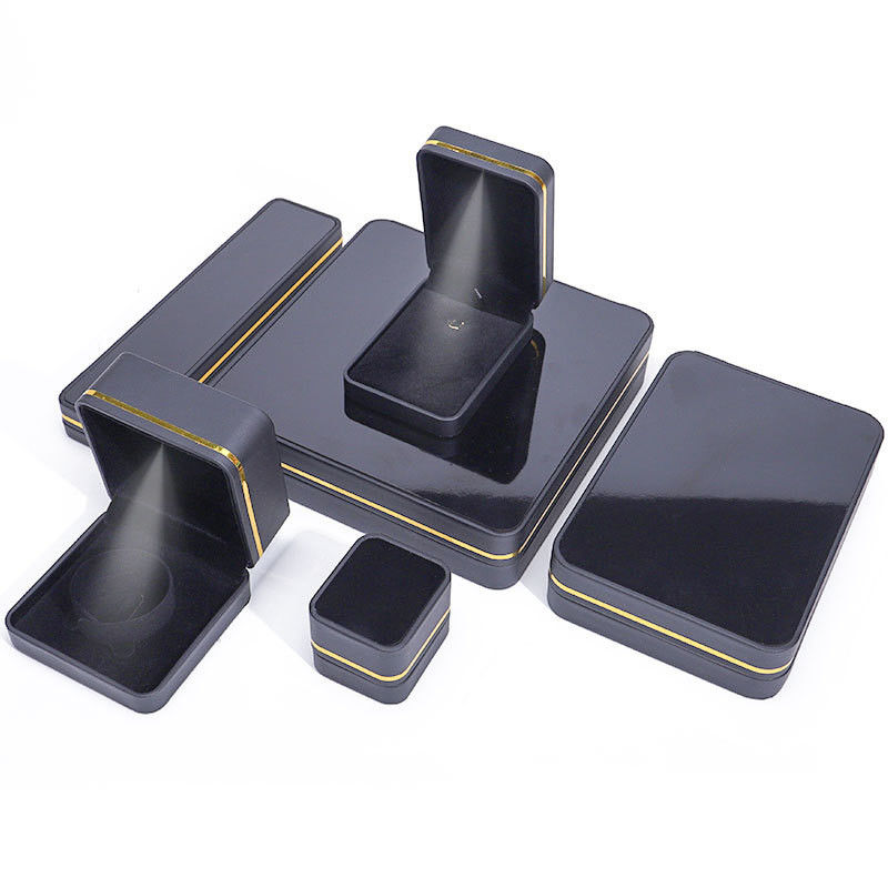 Newest Style Custom Logo Velvet Jewelry Box for Earrings Bracelets and Necklaces