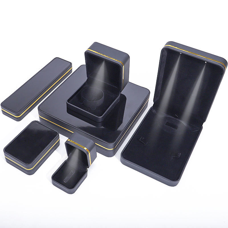 Newest Style Custom Logo Velvet Jewelry Box for Earrings Bracelets and Necklaces