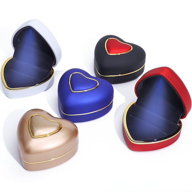 Customized Jewelry Storage Display Case LED Light Included for Rings and Bracelets