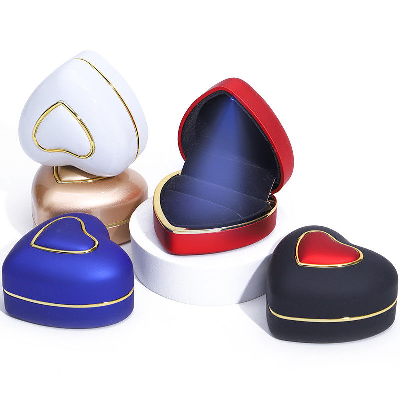 Customized Jewelry Storage Display Case LED Light Included for Rings and Bracelets