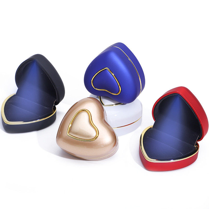 Customized Jewelry Storage Display Case LED Light Included for Rings and Bracelets