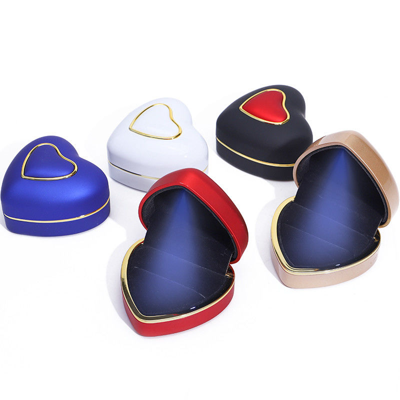 Customized Jewelry Storage Display Case LED Light Included for Rings and Bracelets