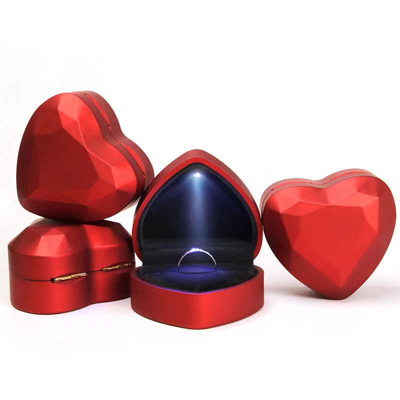 Customized Size Luxury LED Jewelry Packaging for Rings Necklaces Earrings and Bracelets