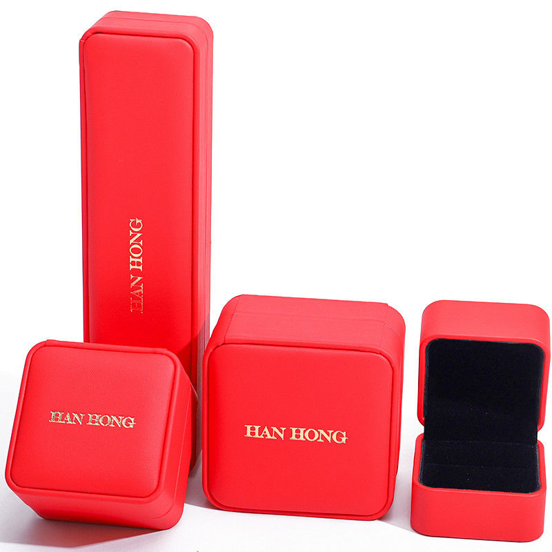 Custom Luxury Velvet Jewelry Packaging Box for Necklace and Bracelet Storage from Hanhong