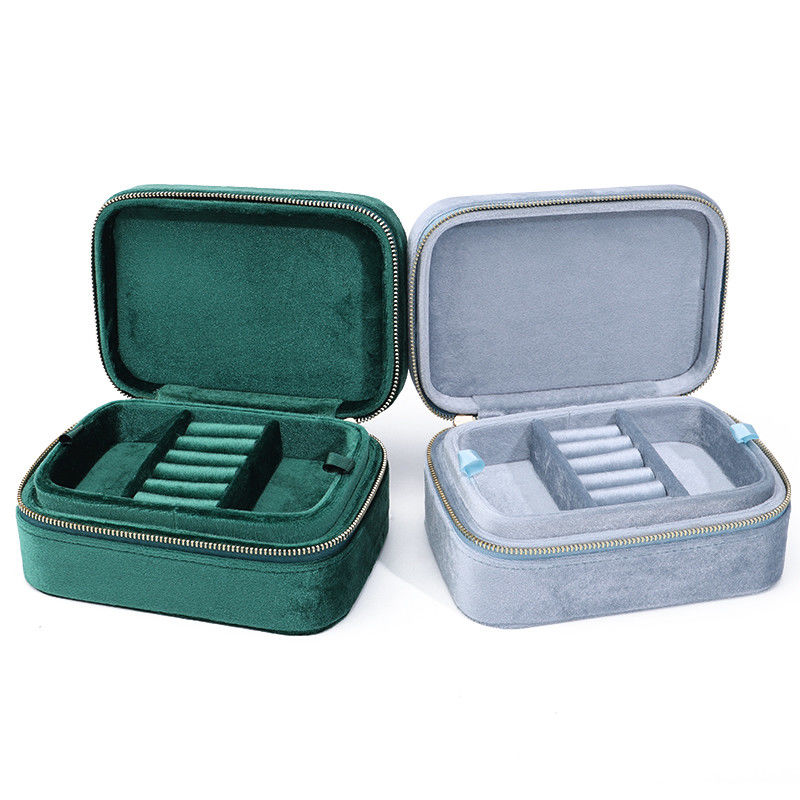 Elegant Velvet Jewelry Storage Box For Custom Earrings Necklaces And Rings Newest Style