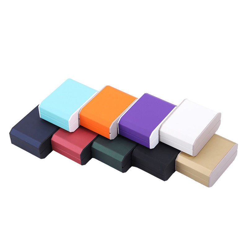 Customized Size LED Plastic Jewelry Box with Velvet Lining and LED Lighting