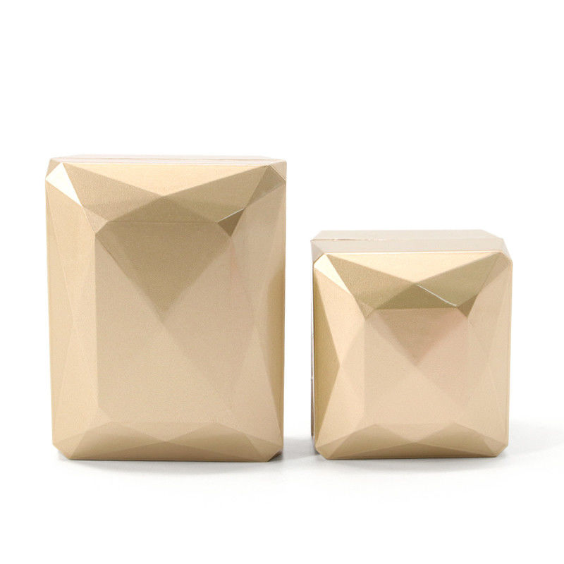 Custom Logo PU Plastic Gold Jewelry Packaging Box with LED Light Jewelry Package