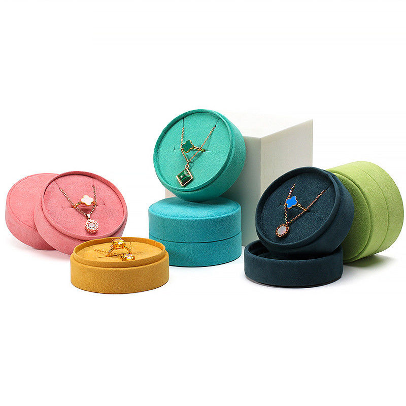 Get the Jewelry Box from Hanhong Custom Logo Box for Earrings Bracelets Necklaces Rings