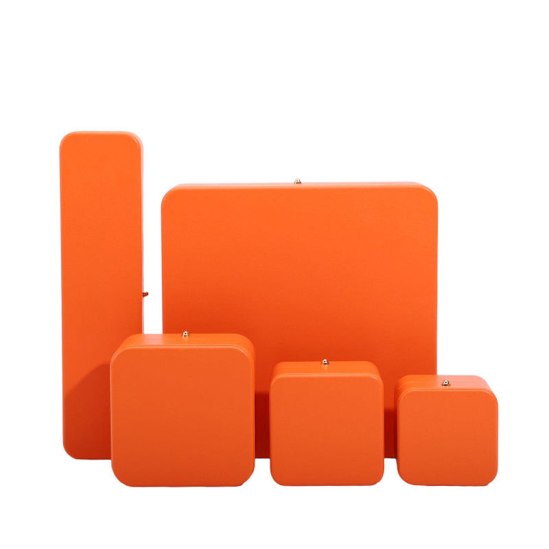 Customized Leather and Velvet Travel Jewelry Organizer for Necklace Ring Earrings