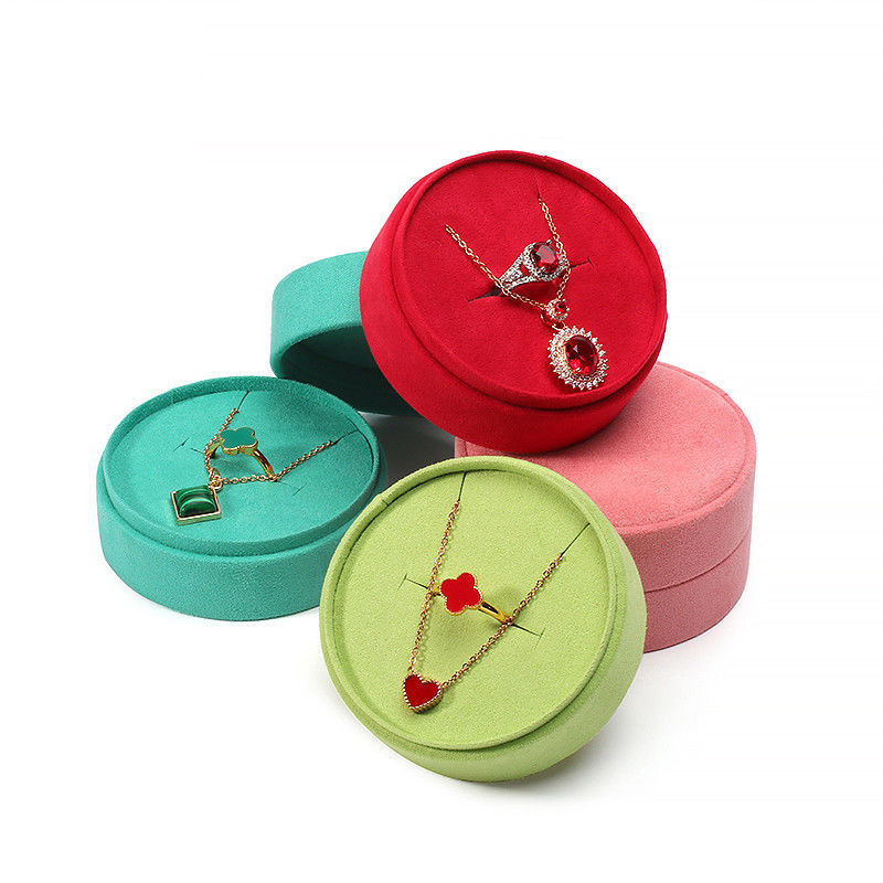 Get the Jewelry Box from Hanhong Custom Logo Box for Earrings Bracelets Necklaces Rings