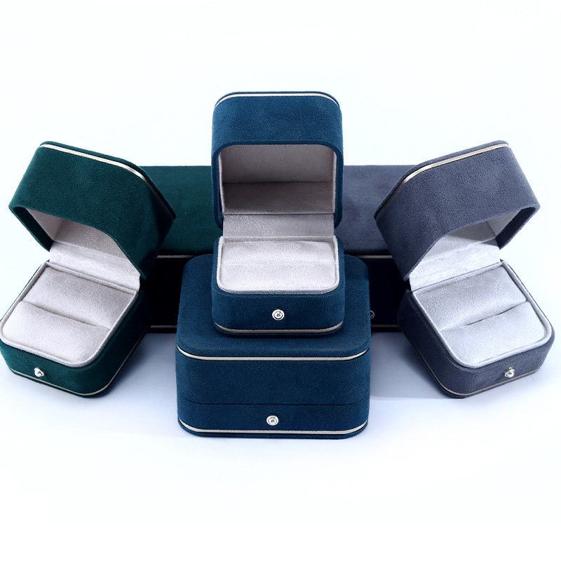 Rectangle Velvet Jewelry Box For Handmade Bracelets And Rings In 2023 Luxury Packaging