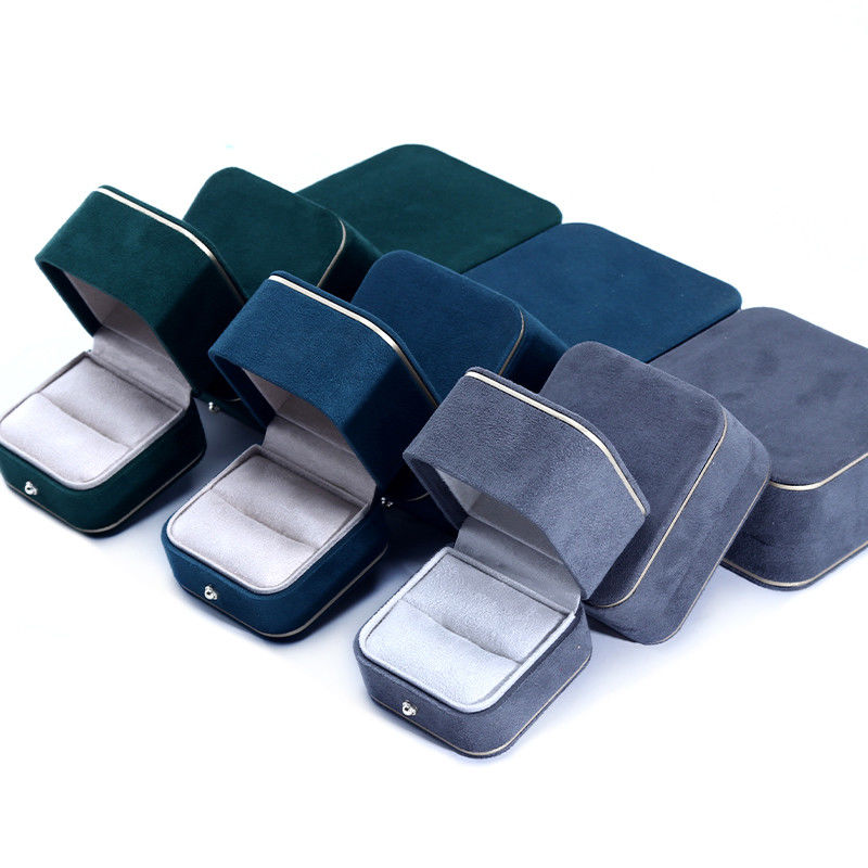 Rectangle Velvet Jewelry Box For Handmade Bracelets And Rings In 2023 Luxury Packaging