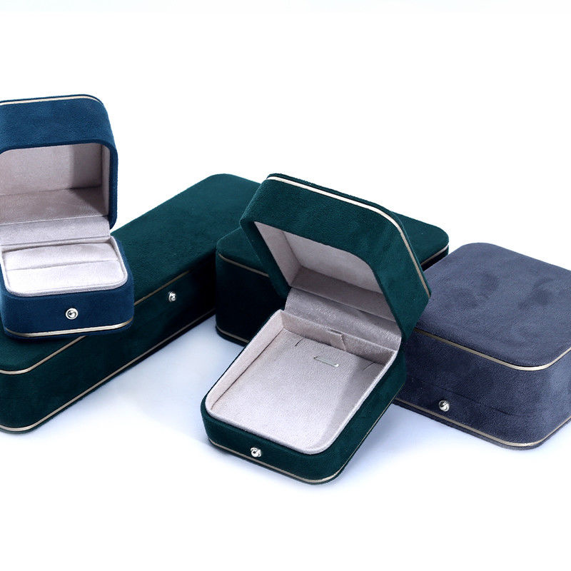 Rectangle Velvet Jewelry Box For Handmade Bracelets And Rings In 2023 Luxury Packaging