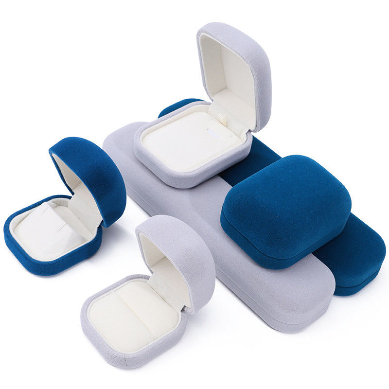 Hanhong Jewelry Package Custom Plastic Storage Box for Earrings Necklaces and Rings