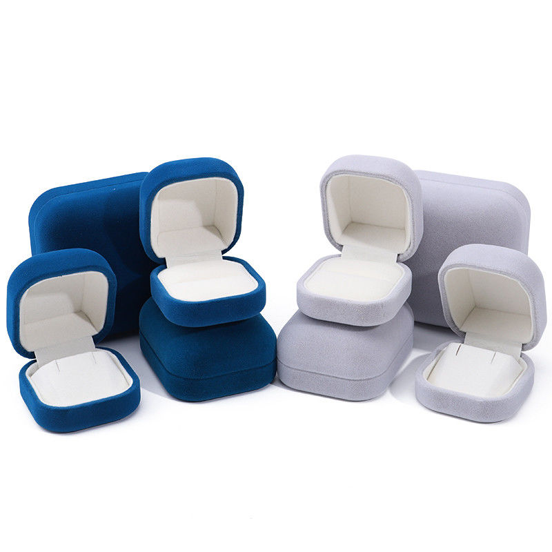 Hanhong Jewelry Package Custom Plastic Storage Box for Earrings Necklaces and Rings