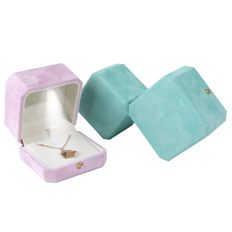 Hanhong Custom Rings Jewelry Box Packaging with Customized Size and Customer's Logo