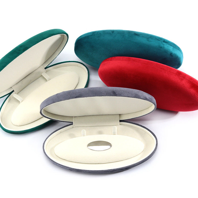 Newest Customized Velvet Jewelry Box for Customized Luxury Bracelet Earrings Necklace