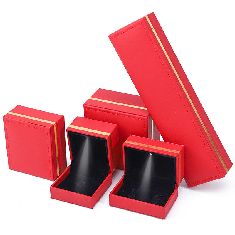 Newest Style Han Hong Bracelet Light Deluxe with Gray Earrings and Red Jewelry Box