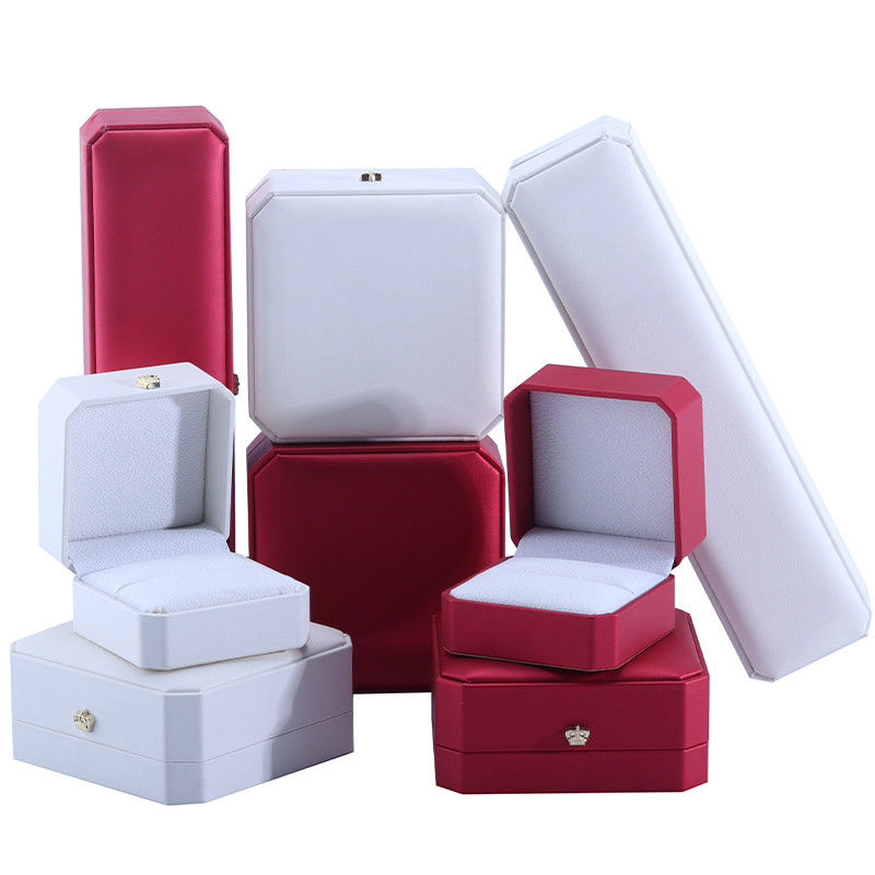 Jewelry Package in Leather Material Hanhong Custom High End Gift Box for Luxury Items