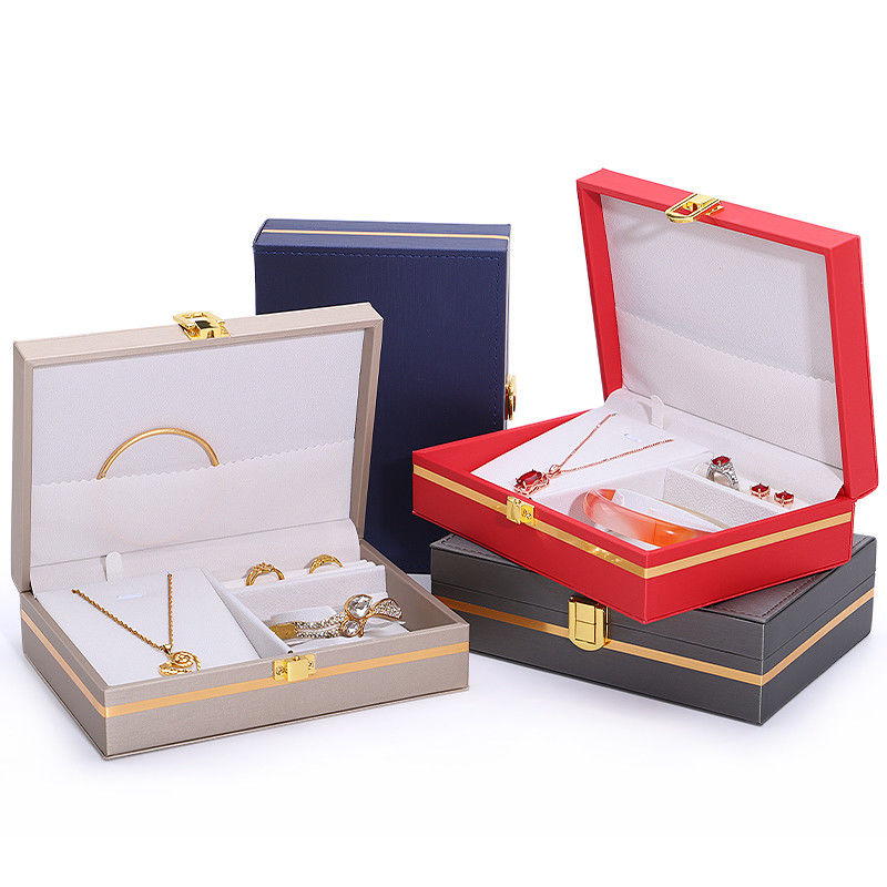 Hanhong Custom Logo Jewelry Box Velvet Travel Organizer for Small Earrings Contact Us