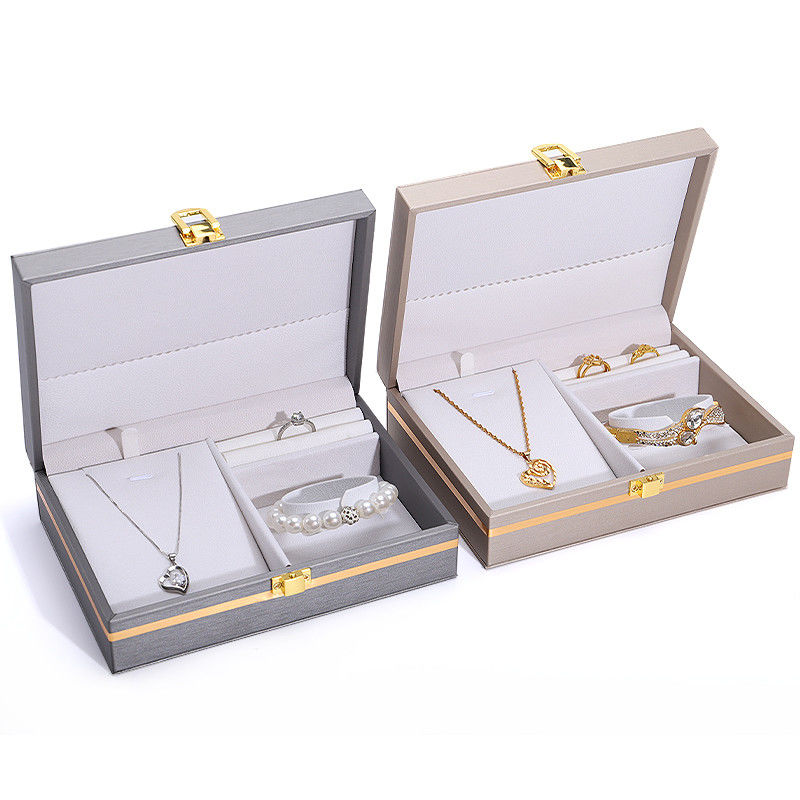 Hanhong Custom Logo Jewelry Box Velvet Travel Organizer for Small Earrings Contact Us