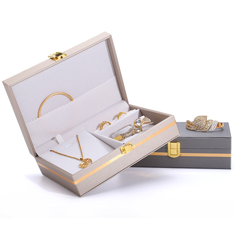 Hanhong Custom Logo Jewelry Box Velvet Travel Organizer for Small Earrings Contact Us