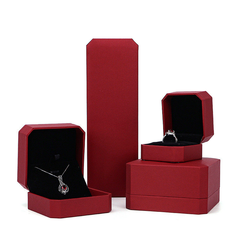 Customized Size Jewelry Package Octagonal Filled Paper Box for Supply