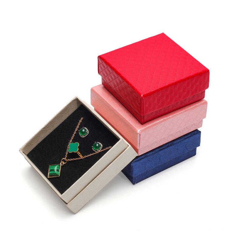 Hanhong Custom Logo Jewelry Package Heaven and Earth Cover Luxury Printing Paper Box