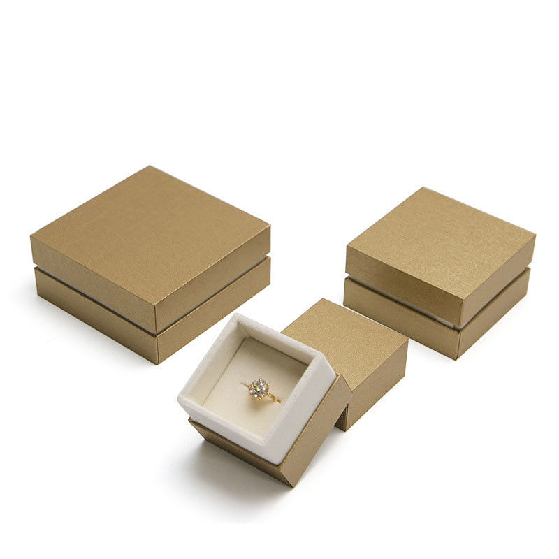 Paper Velvet Material Jewelry Boxes Hanhong Custom Design Eco-Friendly Packaging