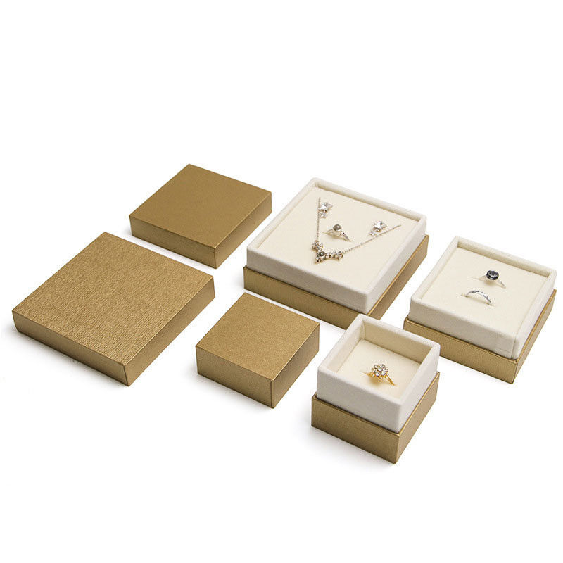Paper Velvet Material Jewelry Boxes Hanhong Custom Design Eco-Friendly Packaging