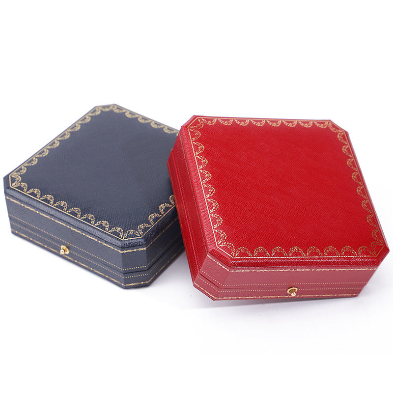 Rectangle 12*12*4.5cm Custom Jewelry Packaging Box for Bracelet Earrings Necklace Ring
