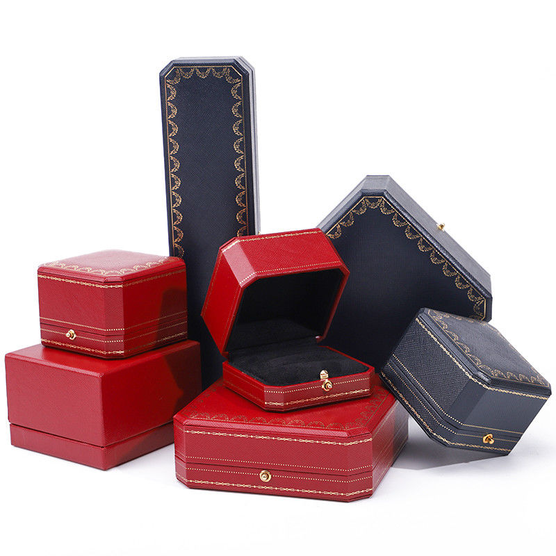 Rectangle 12*12*4.5cm Custom Jewelry Packaging Box for Bracelet Earrings Necklace Ring