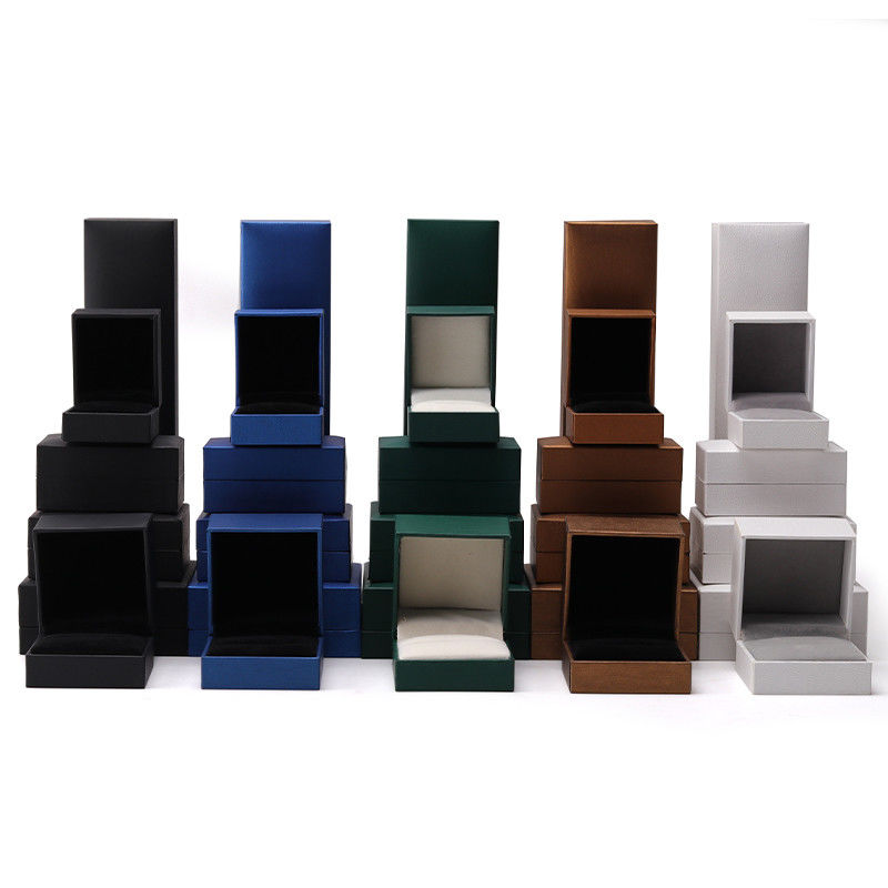 Luxury Handmade Custom Jewelry Boxes With Logo For Earrings Necklace Rings
