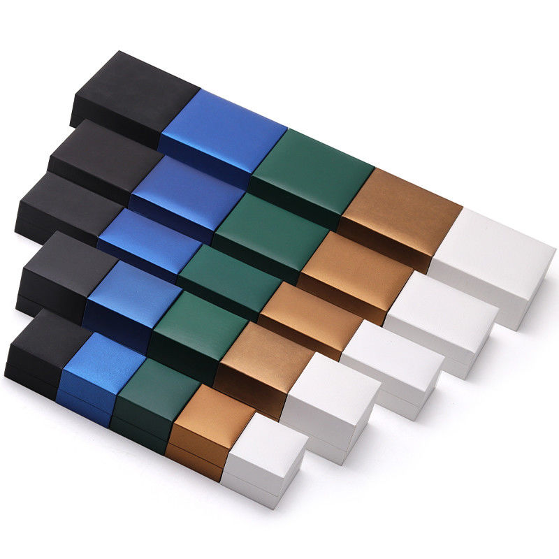 Luxury Handmade Custom Jewelry Boxes With Logo For Earrings Necklace Rings