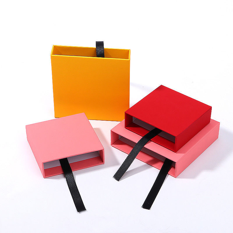 jewelry display cases Customized Color Drawer Storage Box For Rings And Earrings