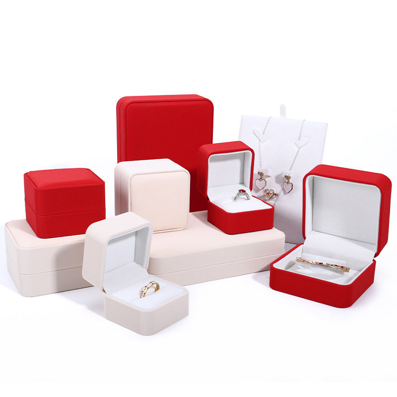 Customized PU Leather Necklace Box for Customized Luxury Jewelry Packaging