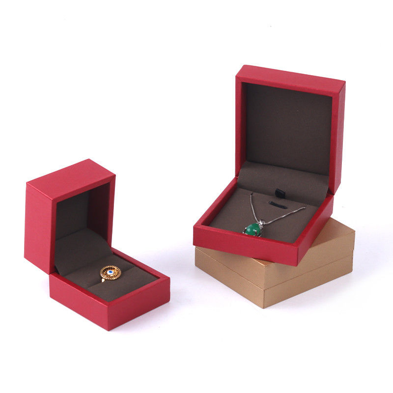 Custom Pull Out Paper Jewellery Box Necklace Case For Jewelry Organization